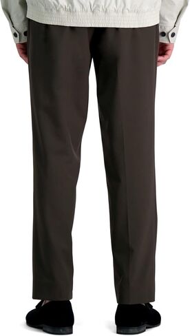 J.M. Haggar Men's Slim Fit Flat Front Super Flex Waistband Stretch Dress Pant in Saudi Arabia