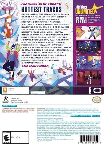 Just Dance 2019 - Wii U Standard Edition in Saudi Arabia