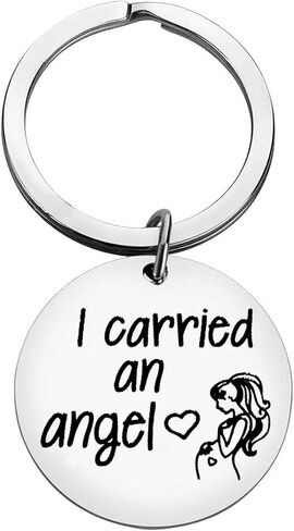 أمي التذكارية هدية الطفل الإجهاض التذكارية المفاتيح حملت ملاك المفاتيح الإجهاض ميتا طفل رضيع فقدان هدية تذكارية الإجهاض هدية التعاطف مجوهرات في ذكرى هدية الطفل الرضيع in Kuwait