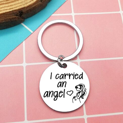 أمي التذكارية هدية الطفل الإجهاض التذكارية المفاتيح حملت ملاك المفاتيح الإجهاض ميتا طفل رضيع فقدان هدية تذكارية الإجهاض هدية التعاطف مجوهرات في ذكرى هدية الطفل الرضيع in Kuwait