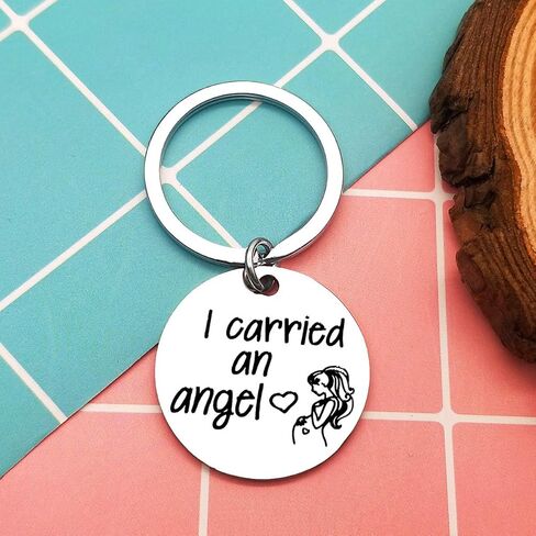 أمي التذكارية هدية الطفل الإجهاض التذكارية المفاتيح حملت ملاك المفاتيح الإجهاض ميتا طفل رضيع فقدان هدية تذكارية الإجهاض هدية التعاطف مجوهرات في ذكرى هدية الطفل الرضيع in Kuwait