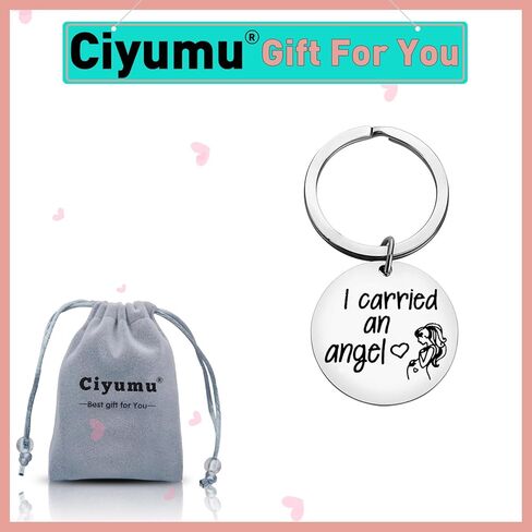 أمي التذكارية هدية الطفل الإجهاض التذكارية المفاتيح حملت ملاك المفاتيح الإجهاض ميتا طفل رضيع فقدان هدية تذكارية الإجهاض هدية التعاطف مجوهرات في ذكرى هدية الطفل الرضيع in Kuwait
