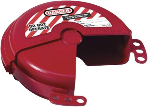 Master Lock 481 Lockout Tagout Rotating Gate Valve Lockout,Red in Saudi Arabia