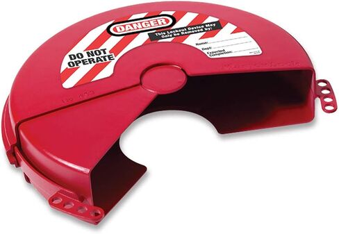 Master Lock 481 Lockout Tagout Rotating Gate Valve Lockout,Red in Saudi Arabia