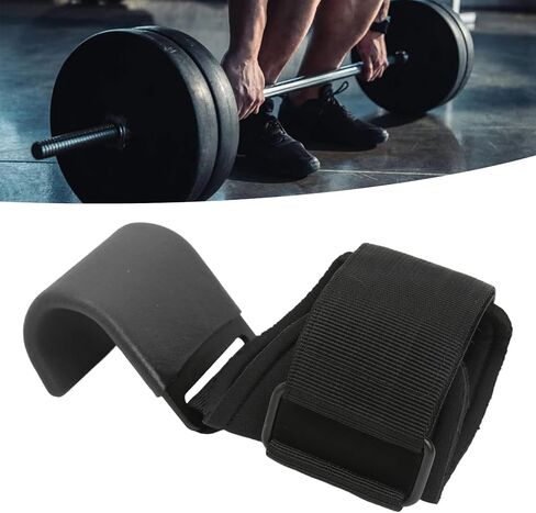 Weight Lifting Hooks, Pull Up Grips Wrist Protection Strength Training Hand Grip Support Wrist Straps Weightlifting Grips Straps Gloves Wrist Support for Gym Workout for Men Women in Saudi Arabia