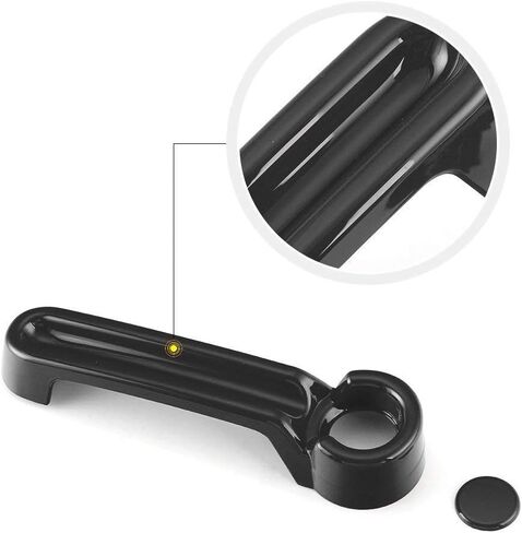 JeCar Door Handle Covers Tailgate Handle Covers Exterior Accessories for 2007-2018 Jeep Wrangler JK JKU / 2008-2012 Jeep Liberty / 2007-2011 Dodge Nitro, Red in Saudi Arabia