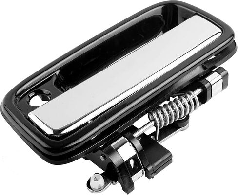 Exterior Front Door Handle Replacement for Toyota Tacoma 1995 1996 1997 1998 1999 2000 2001 2002 2003 2004, Hilux 04-12, Outside Left Driver and Right Passenger Side, 69220-35030 69210-35030, Chrome in Saudi Arabia