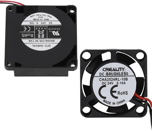 HzdaDeve 24V 4010 Blower Fan DC 24V 2510 Axial Cooling Fan Extruder Hotend Heat Sink Fan for Creality Ender 3 V3 SE/Ender 3 V3 KE 3D Printer Accessories Replacement (2 Pack) in Saudi Arabia