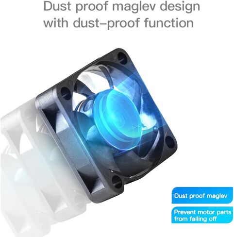 HzdaDeve 24V 4010 Blower Fan DC 24V 2510 Axial Cooling Fan Extruder Hotend Heat Sink Fan for Creality Ender 3 V3 SE/Ender 3 V3 KE 3D Printer Accessories Replacement (2 Pack) in Saudi Arabia