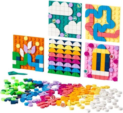 LEGO DOTS 41957 Mega Sticker Set - Art DIY Set | Decorating and creating patterns for children from six years old (486 items) in Saudi Arabia