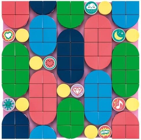 LEGO DOTS 41957 Mega Sticker Set - Art DIY Set | Decorating and creating patterns for children from six years old (486 items) in Saudi Arabia