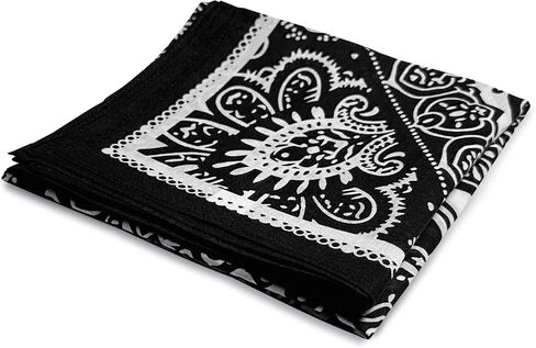 Endea Group All-Gender Bandana Multi-Purpose Headband, Handkerchief, Head Wrap, Scarf, Protective Coverage - 22x22 Inch in Saudi Arabia