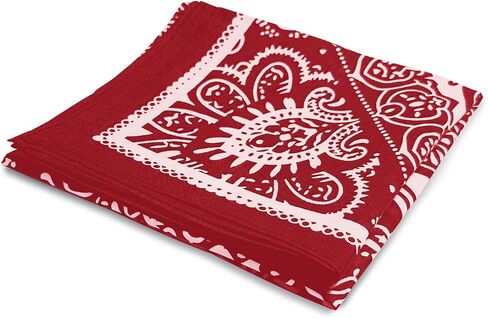 Endea Group All-Gender Bandana Multi-Purpose Headband, Handkerchief, Head Wrap, Scarf, Protective Coverage - 22x22 Inch in Saudi Arabia