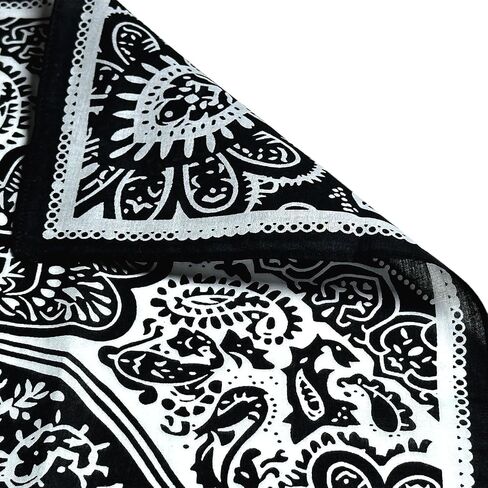 Endea Group All-Gender Bandana Multi-Purpose Headband, Handkerchief, Head Wrap, Scarf, Protective Coverage - 22x22 Inch in Saudi Arabia