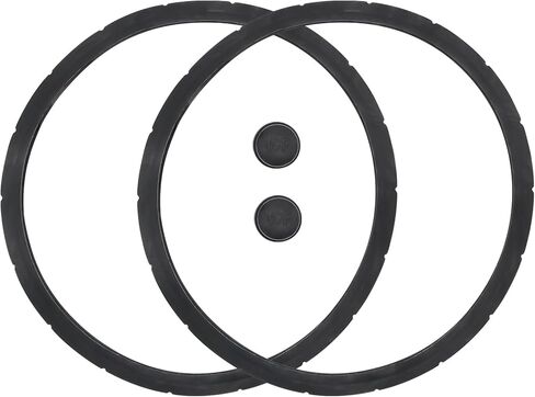 09936 حلقة إغلاق طنجرة الضغط ومقابس الضغط الزائد لمختلف أجزاء بريستو سعة 6 كوارت 09904، 50295 (2/حزمة) in Kuwait