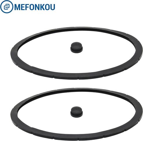 09936 حلقة إغلاق طنجرة الضغط ومقابس الضغط الزائد لمختلف أجزاء بريستو سعة 6 كوارت 09904، 50295 (2/حزمة) in Kuwait