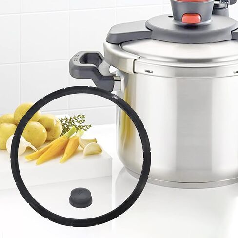 Denkuhin 09936 9936 حلقة إغلاق من السيليكون مع قابس الضغط الزائد متوافق مع نموذج طنجرة الضغط Presto 6-Quart لاستبدال 09904 و50295، حشية ختم وعاء الطبخ من الدرجة الغذائية (1+1) in Kuwait