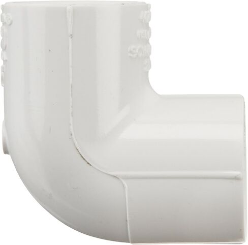 Spears 406 Series PVC Pipe Fitting, 90 Degree Elbow, Schedule 40, White, 3/4" Socket in Saudi Arabia