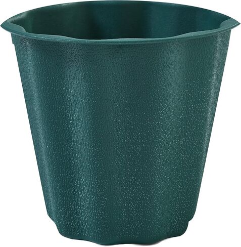 FloraCraft Plastic Design Container 7.55 Inch x 8.85 Inch Green in Saudi Arabia