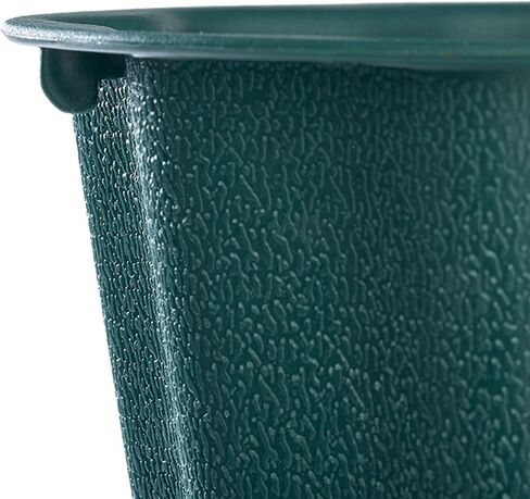 FloraCraft Plastic Design Container 7.55 Inch x 8.85 Inch Green in Saudi Arabia
