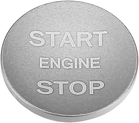 X AUTOHAUX Engine Start Stop Button Cover One Click Push Start Button Trim Sticker for Jaguar XE for Range Rover 2013-2021 Aluminum Alloy Blue in Kuwait