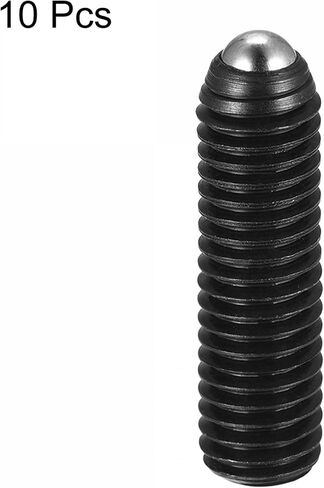 uxcell Ball Point Set Screws, 10pcs M8 x 30mm High Carbon Steel Metric Spring Hex Socket Grub Screw in Saudi Arabia