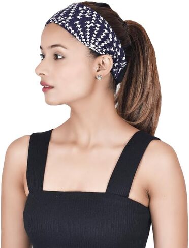 SAKUCHI Sports Women Headband Moisture Wicking Workout Sweatbands for Running, Cross Training, Yoga in Saudi Arabia