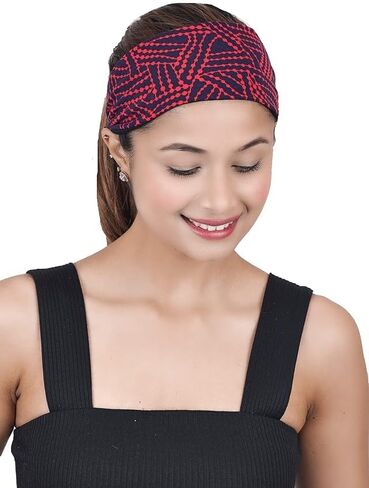 SAKUCHI Sports Women Headband Moisture Wicking Workout Sweatbands for Running, Cross Training, Yoga in Saudi Arabia