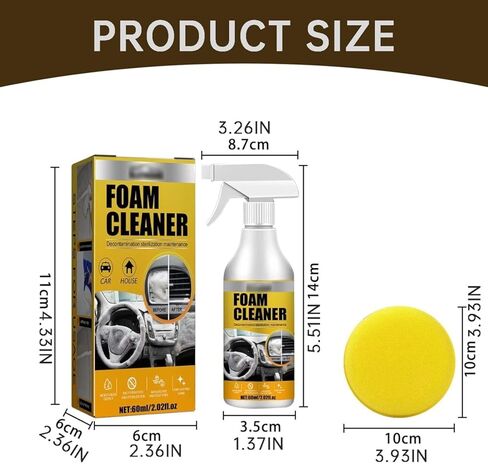 منظف ​​رغوي متعدد الأغراض من TPwsd، منظف رغوي رئيسي شامل، منظف رغوي متعدد الأغراض للسيارة، منظف رغوي متعدد الأغراض، منظف رغوة السيارة الداخلية in Kuwait