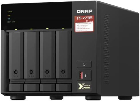 QNAP TS-873A-8G 8 خليج ناس | أداء عالي، منفذان بسرعة 2.5 جيجابت، وفتحتان PCIe Gen3 in Kuwait