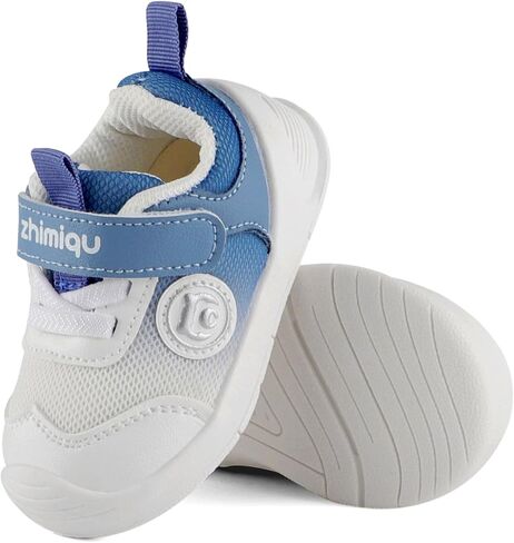 Baby Sneakers Toddler First Crawling Shoes Non Slip Soft PU Leather Prewalkers Rubber Sole for Boys Girls in Saudi Arabia