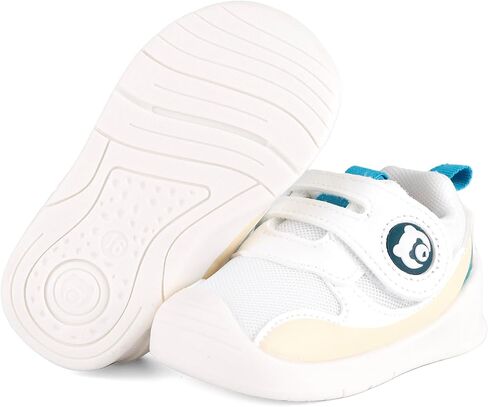 Baby Sneakers Toddler First Crawling Shoes Non Slip Soft PU Leather Prewalkers Rubber Sole for Boys Girls in Saudi Arabia