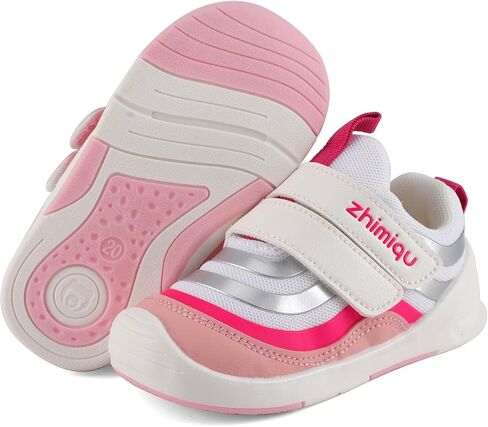 Baby Sneakers Toddler First Crawling Shoes Non Slip Soft PU Leather Prewalkers Rubber Sole for Boys Girls in Saudi Arabia