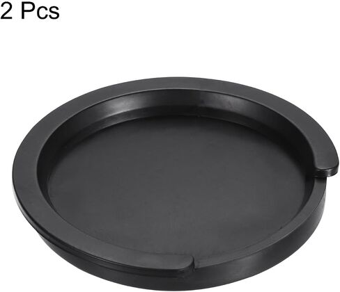 MECCANIXITY Guitar Sound Hole Cover,3 Inch Dia Acoustic Guitar Covers Soft Rubber Feedback for Acoustic Guitar Pack of 2,Black in Saudi Arabia