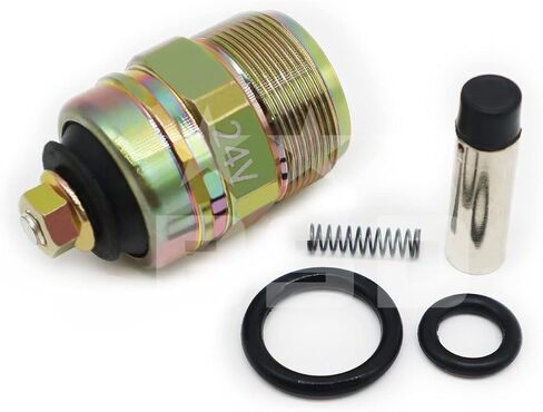 قطع إيقاف الملف اللولبي إيقاف التبديل 0330001045 يصلح ل دودج الكمون 5.9L VE مضخة حقن الوقود مع ختم حلقة مزدوجة O (12 فولت) in Kuwait