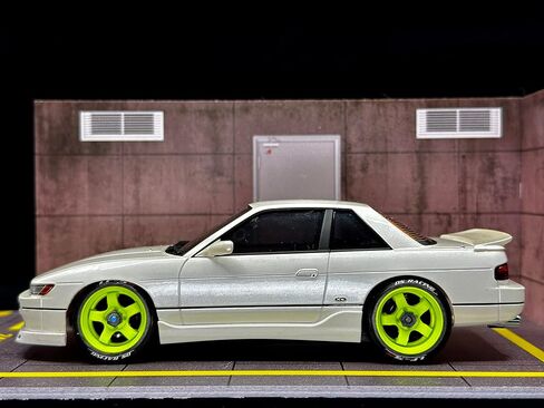 DS Racing 8-Piece Wheel Rims Set FLU Lime for Kyosho Mini-Z AWD MA020 MA030 RC 1/24 1/28 Mini-Q DRZ GLD 20mm Diameter (All Narrow) in Saudi Arabia