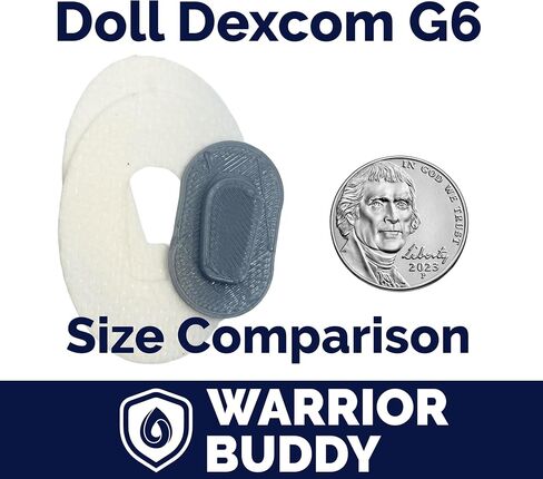 Warrior Buddy Diabetes Accessories Compatible with 18" Dolls or Plush Toys. (T-Slim, Plastic) in Saudi Arabia