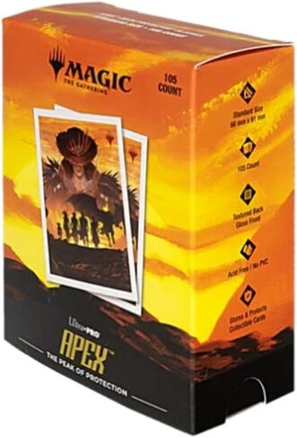 Ultra PRO - Magic: The Gathering Outlaws of Thunder Junction 100 قيراط ChromaFuion حجم قياسي الأكمام بطاقة قدم. ستيلا لي، قم بحماية وتخزين بطاقات الألعاب الخاصة بك، وبطاقات MTG، وأغلفة البطاقات ذات اللمسة النهائية غير اللامعة in Saudi Arabia
