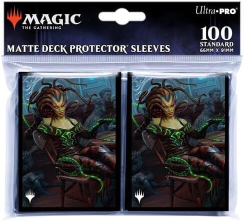 Ultra PRO - Magic: The Gathering Outlaws of Thunder Junction 100 قيراط ChromaFuion حجم قياسي الأكمام بطاقة قدم. ستيلا لي، قم بحماية وتخزين بطاقات الألعاب الخاصة بك، وبطاقات MTG، وأغلفة البطاقات ذات اللمسة النهائية غير اللامعة in Saudi Arabia