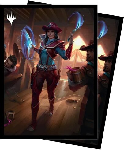 Ultra PRO - Magic: The Gathering Outlaws of Thunder Junction 100 قيراط ChromaFuion حجم قياسي الأكمام بطاقة قدم. ستيلا لي، قم بحماية وتخزين بطاقات الألعاب الخاصة بك، وبطاقات MTG، وأغلفة البطاقات ذات اللمسة النهائية غير اللامعة in Saudi Arabia