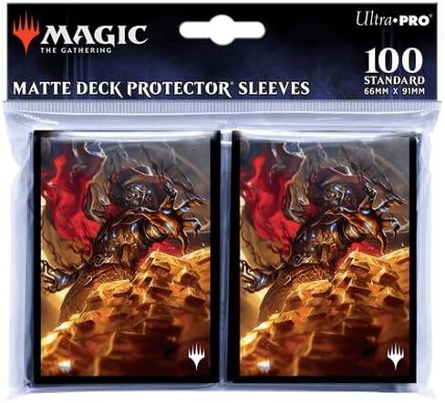 Ultra PRO - Magic: The Gathering Outlaws of Thunder Junction 100 قيراط ChromaFuion حجم قياسي الأكمام بطاقة قدم. ستيلا لي، قم بحماية وتخزين بطاقات الألعاب الخاصة بك، وبطاقات MTG، وأغلفة البطاقات ذات اللمسة النهائية غير اللامعة in Saudi Arabia