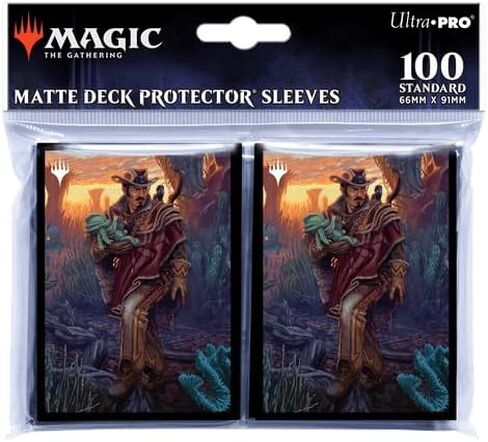 Ultra PRO - Magic: The Gathering Outlaws of Thunder Junction 100 قيراط ChromaFuion حجم قياسي الأكمام بطاقة قدم. ستيلا لي، قم بحماية وتخزين بطاقات الألعاب الخاصة بك، وبطاقات MTG، وأغلفة البطاقات ذات اللمسة النهائية غير اللامعة in Saudi Arabia