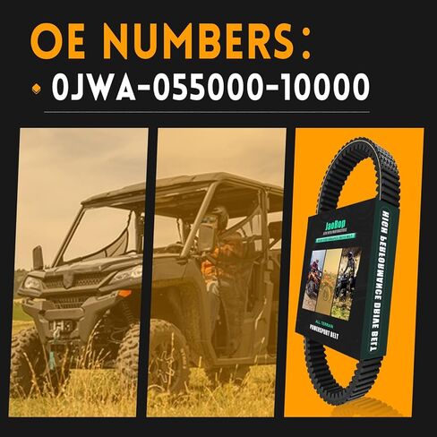 حزام محرك JaoRop 0JWA-055000-10000 عالي التحمل يناسب CFMOTO UFORCE 1000، CFORCE 1000، ZFORCE 950، ZFORCE 800 Trail، CFORCE 800 in Kuwait