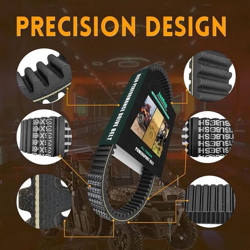 حزام محرك JaoRop 0JWA-055000-10000 عالي التحمل يناسب CFMOTO UFORCE 1000، CFORCE 1000، ZFORCE 950، ZFORCE 800 Trail، CFORCE 800 in Kuwait