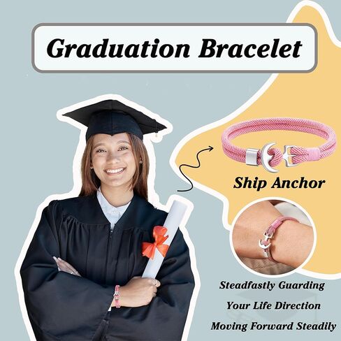 Shonyin 2024 Ship Anchor Graduation Gifts for Her Him, Suitable as A Gifts for 5th 8th Grade High School College in Kuwait