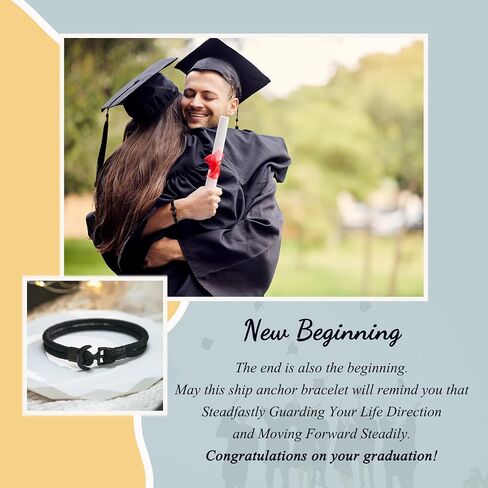 Shonyin 2024 Ship Anchor Graduation Gifts for Her Him, Suitable as A Gifts for 5th 8th Grade High School College in Saudi Arabia