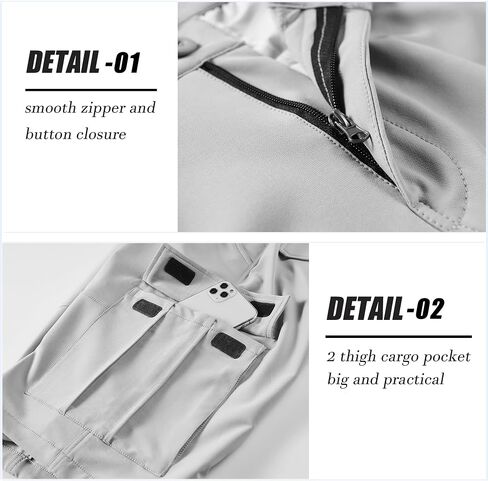 APTRO Men's Cargo Shorts Multi-Pockets Work Shorts Casual Street Shorts K096 36 in Saudi Arabia