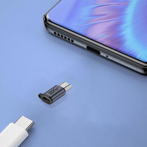محول KOLODOGO USB C/Micro USB إلى موصل USB صغير من النوع C/موسع مايكرو، USB أنثى إلى ذكر من النوع C، محول شحن عالمي من النوع C أنثى إلى USB ذكر in Kuwait