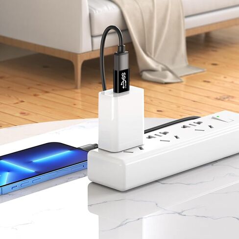 محول KOLODOGO USB C/Micro USB إلى موصل USB صغير من النوع C/موسع مايكرو، USB أنثى إلى ذكر من النوع C، محول شحن عالمي من النوع C أنثى إلى USB ذكر in Kuwait