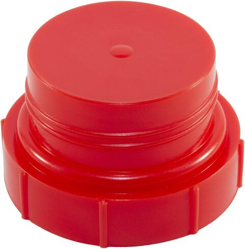 Caplugs 99394973 Plastic Threaded Plug for SAE O-Ring Ports. PDO-108, PE-HD, to Plug Thread Size 3/4-16", Red (Pack of 100) in Saudi Arabia